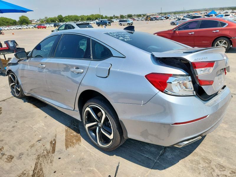 1HGCV1F33NA000177 - 2022 HONDA ACCORD SPORT SILVER photo 2