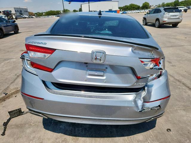 1HGCV1F33NA000177 - 2022 HONDA ACCORD SPORT SILVER photo 6