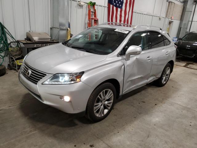 2T2BK1BA3DC154823 - 2013 LEXUS RX 350 BASE SILVER photo 1