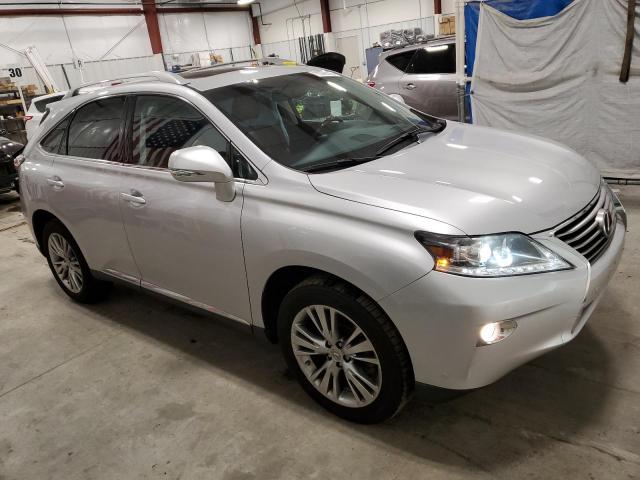 2T2BK1BA3DC154823 - 2013 LEXUS RX 350 BASE SILVER photo 4