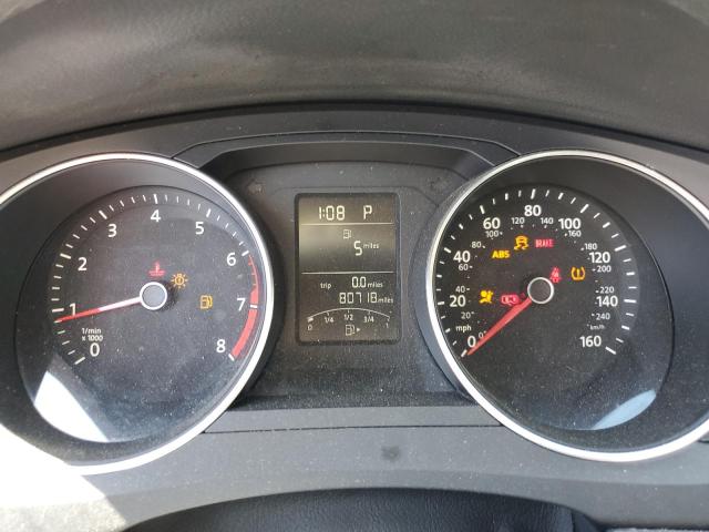 3VW2B7AJ6HM211390 - 2017 VOLKSWAGEN JETTA S BLACK photo 9