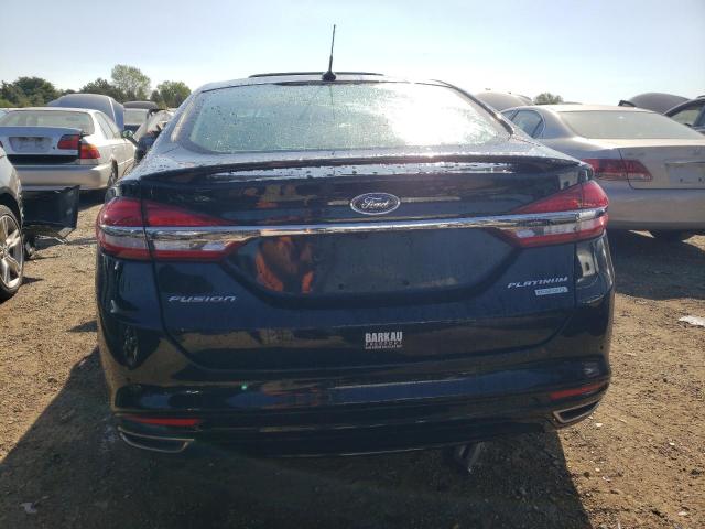 3FA6P0K91HR177532 - 2017 FORD FUSION TITANIUM BLACK photo 6