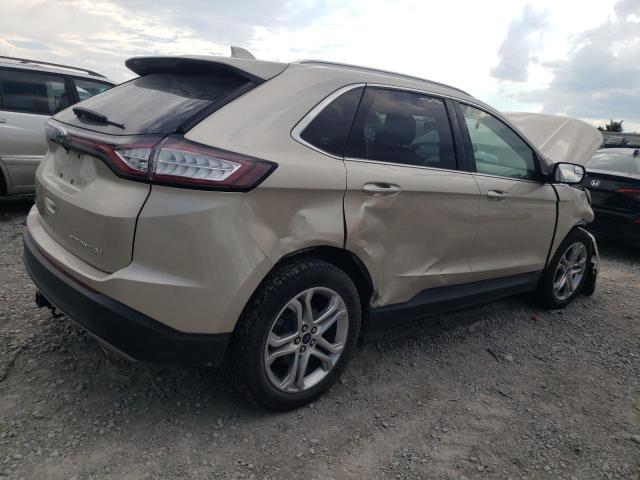 2FMPK3K84JBB66918 - 2018 FORD EDGE TITANIUM GOLD photo 3