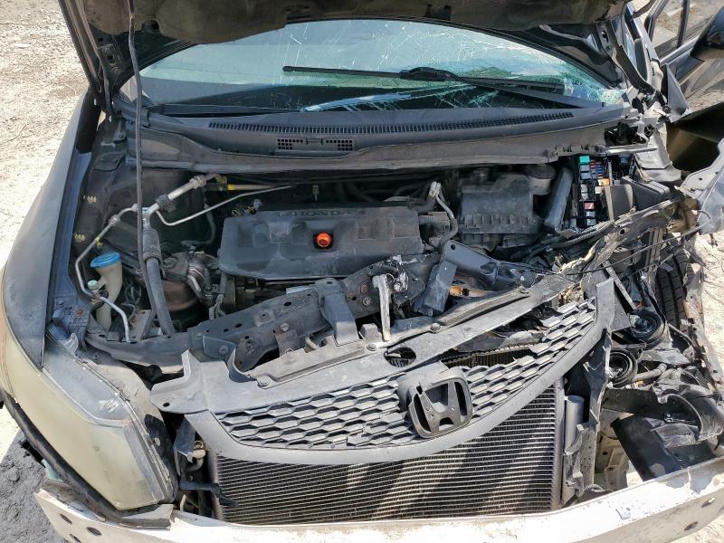 2HGFG3B84CH556663 - 2012 HONDA CIVIC EX BLACK photo 11