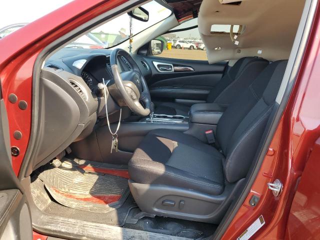 5N1DR2MN3KC594265 - 2019 NISSAN PATHFINDER S RED photo 7