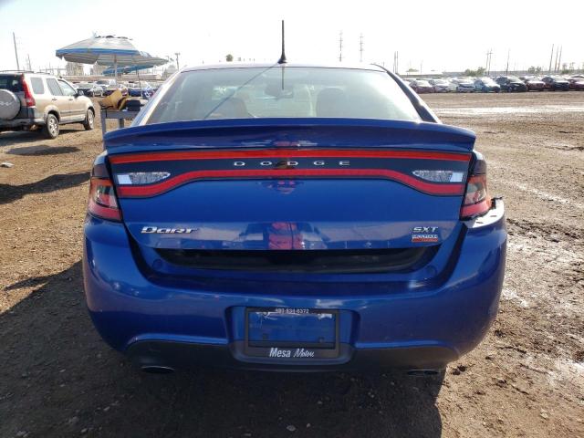 1C3CDFBH4DD708875 - 2013 DODGE DART SXT BLUE photo 6