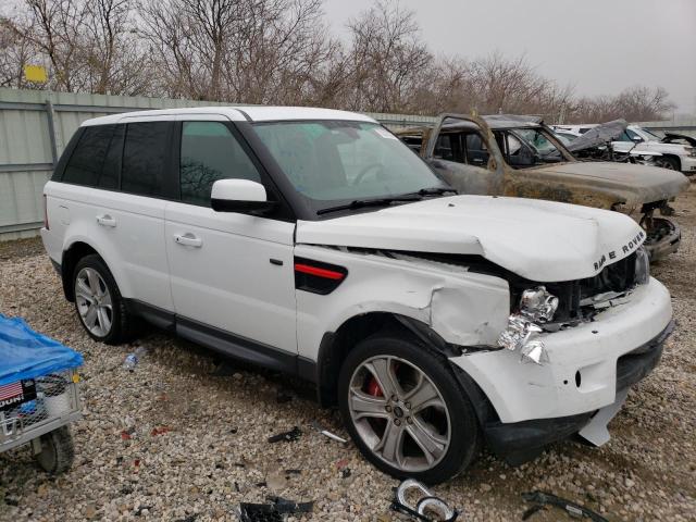 SALSH2E48DA787376 - 2013 LAND ROVER RANGE ROVE SC WHITE photo 4