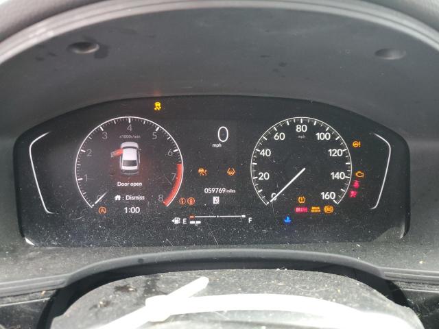 JHMFE1F77NX002590 - 2022 HONDA CIVIC EX BLACK photo 9