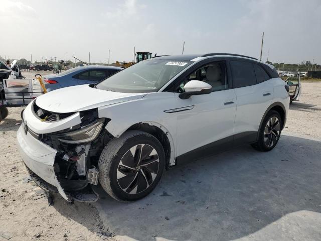 WVGTMPE25MP058506 - 2021 VOLKSWAGEN ID.4 PRO S თეთრი ფოტო 1