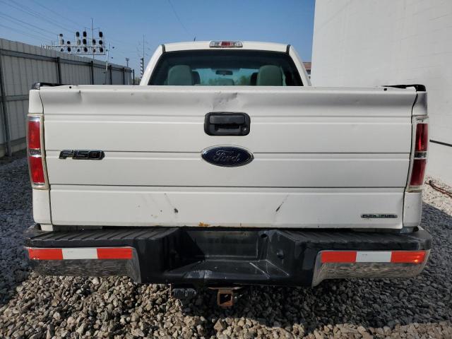 1FTFX1EF1DFA15263 - 2013 FORD F150 SUPER CAB WHITE photo 6