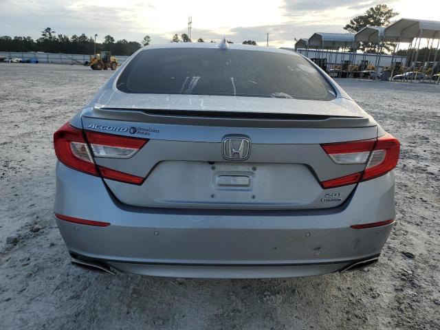 1HGCV2F96KA029873 - 2019 HONDA ACCORD TOURING SILVER photo 6