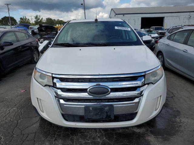 2FMDK3JC9BBB26201 - 2011 FORD EDGE SEL WHITE photo 5