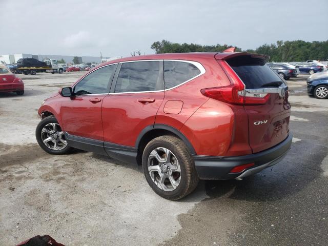 5J6RW1H8XJL005772 - 2018 HONDA CR-V EXL RED photo 2