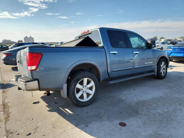 1N6AA0ED8BN325026 - 2011 NISSAN TITAN S BLUE photo 3