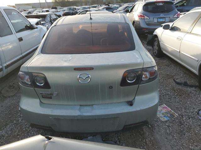 JM1BK32G681125511 - 2008 MAZDA 3 I SILVER photo 6