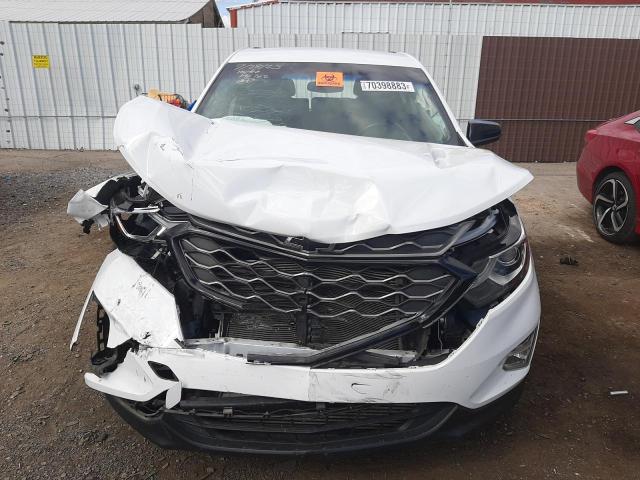 2GNAXVEX8K6156761 - 2019 CHEVROLET EQUINOX LT WHITE photo 5