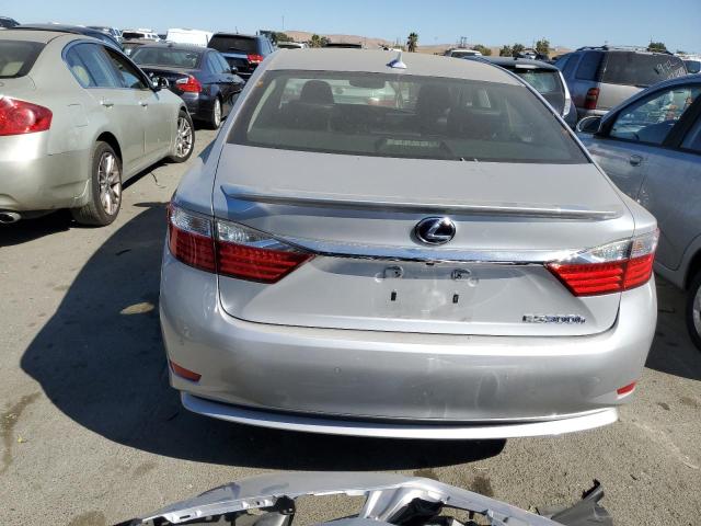 JTHBW1GG6D2009200 - 2013 LEXUS ES 300H SILVER photo 6