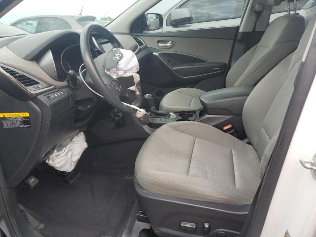 5NMZU3LB0JH054376 - 2018 HYUNDAI SANTA FE S WHITE photo 7