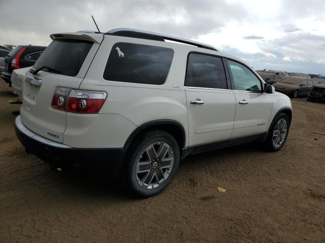 1GKEV33767J174648 - 2007 GMC ACADIA SLT-2 WHITE photo 3