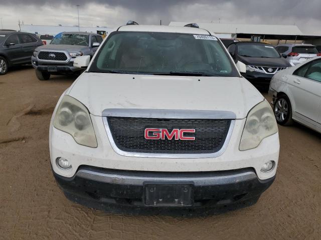 1GKEV33767J174648 - 2007 GMC ACADIA SLT-2 WHITE photo 5