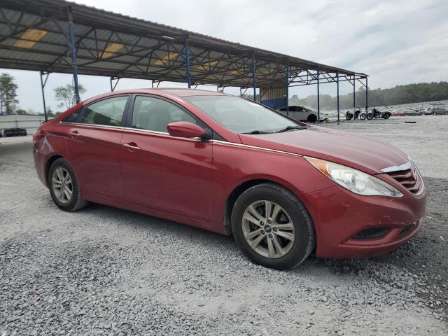 5NPEB4AC6BH271215 - 2011 HYUNDAI SONATA GLS RED photo 4