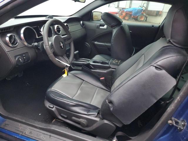 1ZVHT80N385199254 - 2008 FORD MUSTANG BLUE photo 7