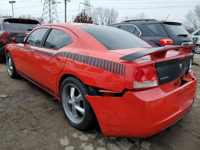 2B3KA73W49H583360 - 2009 DODGE CHARGER SRT-8 RED photo 2