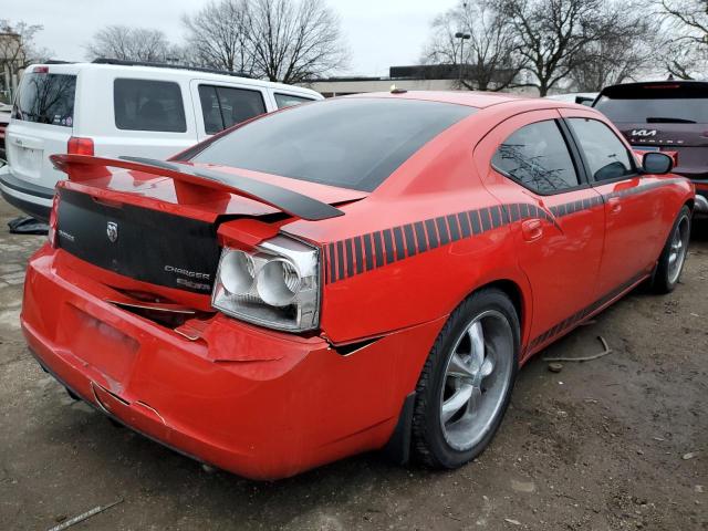 2B3KA73W49H583360 - 2009 DODGE CHARGER SRT-8 RED photo 3