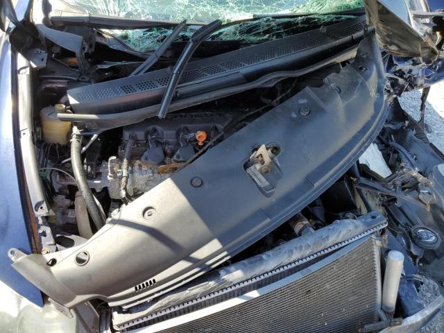 19XFA1F8XAE026785 - 2010 HONDA CIVIC EX BLUE photo 11