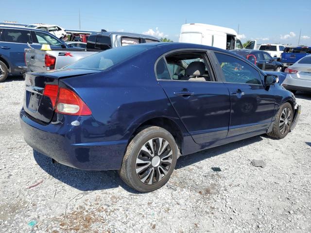 19XFA1F8XAE026785 - 2010 HONDA CIVIC EX BLUE photo 3