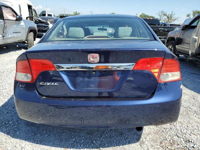 19XFA1F8XAE026785 - 2010 HONDA CIVIC EX BLUE photo 6