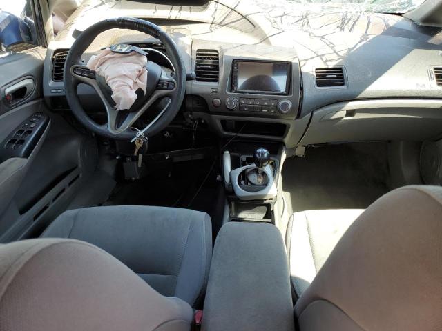 19XFA1F8XAE026785 - 2010 HONDA CIVIC EX BLUE photo 8