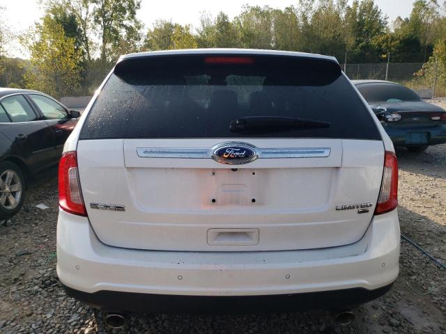 2FMDK4KC6CBA88562 - 2012 FORD EDGE LIMITED WHITE photo 6