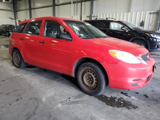 2T1KR32EX3C149986 - 2003 TOYOTA COROLLA MA XR RED photo 4