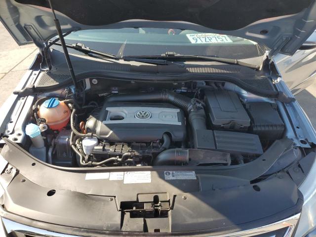 WVWMP7AN0CE510047 - 2012 VOLKSWAGEN CC SPORT BLUE photo 11