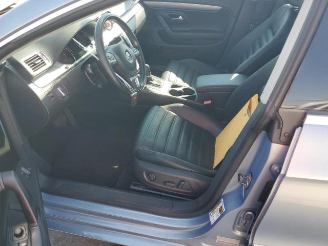 WVWMP7AN0CE510047 - 2012 VOLKSWAGEN CC SPORT BLUE photo 7
