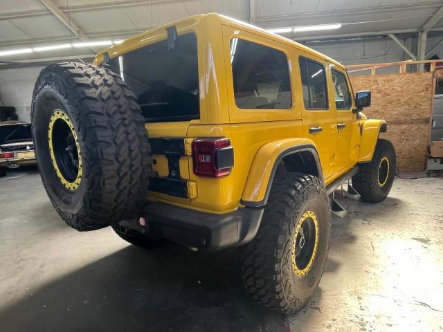 1C4HJXFG5KW661813 - 2019 JEEP WRANGLER RUBICON YELLOW photo 4