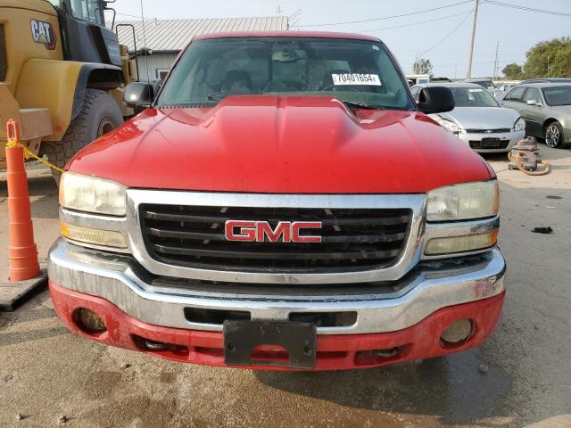 2GTEK13T941377738 - 2004 GMC NEW SIERRA K1500 RED photo 5