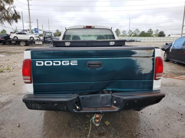 1B7GL22X71S271056 - 2001 DODGE DAKOTA TWO TONE photo 6
