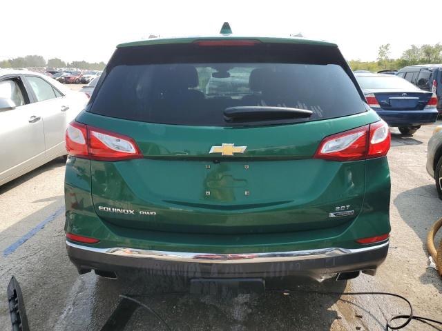 2GNAXWEX6J6212281 - 2018 CHEVROLET EQUINOX PREMIER GREEN photo 6