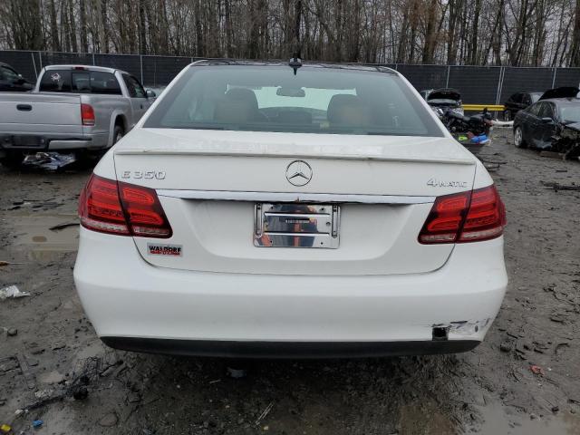 WDDHF8JB0EA884772 - 2014 MERCEDES-BENZ E 350 4MATIC WHITE photo 6