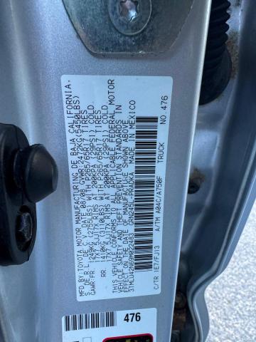 3TMLU42N69M022483 - 2009 TOYOTA TACOMA DOUBLE CAB Күміс фото 11