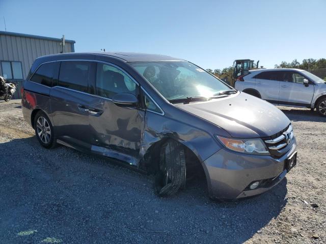5FNRL5H90EB094887 - 2014 HONDA ODYSSEY TOURING CHARCOAL photo 4