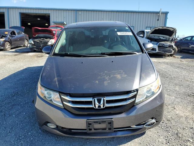 5FNRL5H90EB094887 - 2014 HONDA ODYSSEY TOURING CHARCOAL photo 5