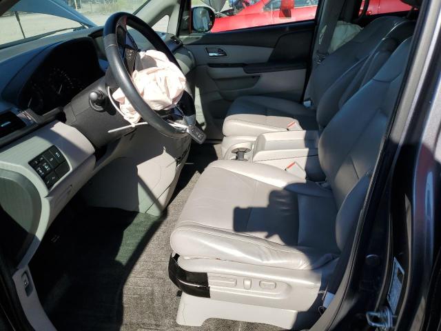 5FNRL5H90EB094887 - 2014 HONDA ODYSSEY TOURING CHARCOAL photo 7
