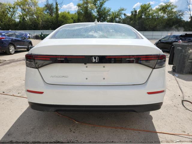 1HGCY1F33PA030323 - 2023 HONDA ACCORD EX WHITE photo 6