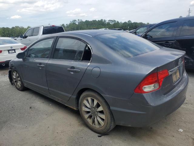 19XFA16849E005930 - 2009 HONDA CIVIC EX GRAY photo 2