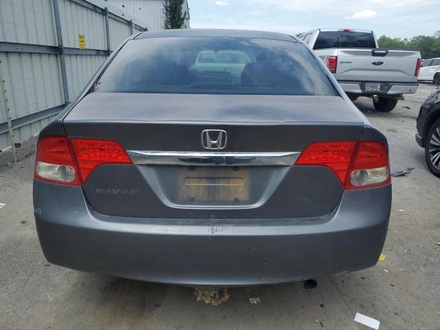 19XFA16849E005930 - 2009 HONDA CIVIC EX GRAY photo 6
