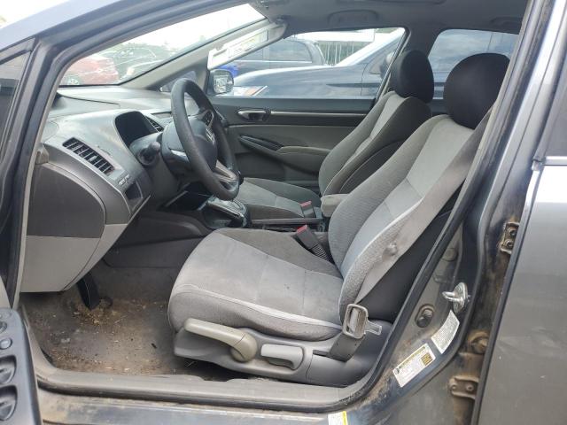 19XFA16849E005930 - 2009 HONDA CIVIC EX GRAY photo 7
