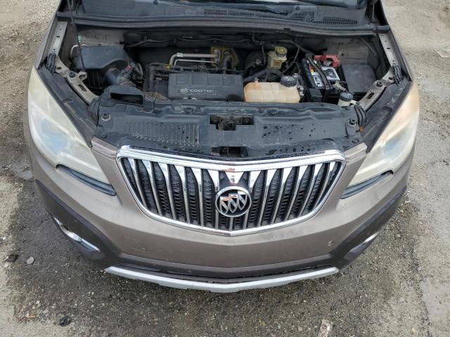 KL4CJBSB7EB598694 - 2014 BUICK ENCORE CONVENIENCE TAN photo 12